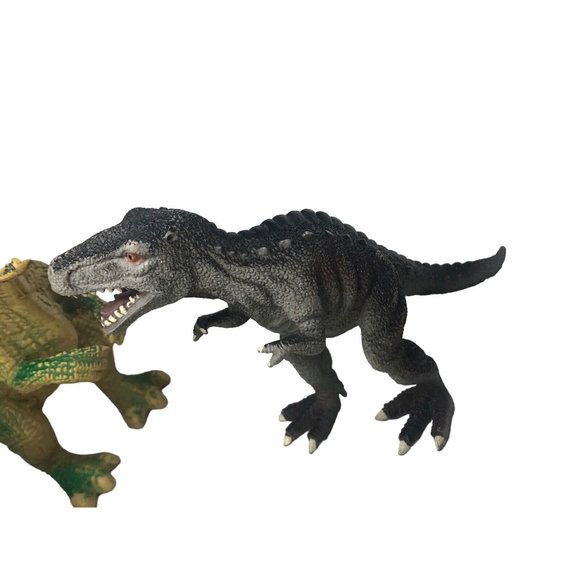Mixed Lot Hard Plastic Dinosaurs Small Action Figure Toys Animals Lot of 4 - Picture 5 of 11
